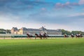 Horserace in Chantilly Royalty Free Stock Photo