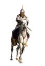 Horserider isolated Royalty Free Stock Photo