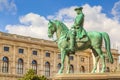 Horseriding statue in Vienna, Austria