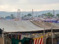 Horses gathered for trade at IndiaÃ¢â¬â¢s top cattle festival at Pushkar Camel Fair.