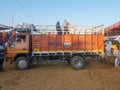 Horses gathered for trade at IndiaÃ¢â¬â¢s top cattle festival at Pushkar Camel Fair.