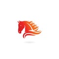 Horse Logo design template Royalty Free Stock Photo