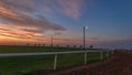 Horses Riders Morning Training Landscape