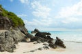 Horseshoe Bay Beach in Bermuda Royalty Free Stock Photo