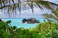 Horseshoe Bay beach in Bermuda