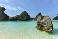 Horseshoe Bay Cove - Bermuda Royalty Free Stock Photo