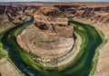 Horseshoe Bend on the Colorado River in Arizona USA Royalty Free Stock Photo