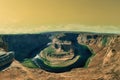 Horseshoe Bend, Colorado River, Arizona, USA Royalty Free Stock Photo