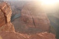 Horseshoe Bend Colorado River, Arizona. Royalty Free Stock Photo