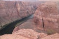 Horseshoe Bend Colorado River, Arizona. Royalty Free Stock Photo