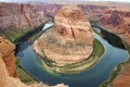 Horseshoe Bend, Colorado River, Glen Canyon, Arizona, USA Royalty Free Stock Photo