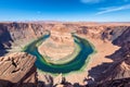 Horseshoe Bend on the Colorado River near Page, Arizona, USA Royalty Free Stock Photo