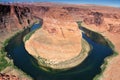 Horseshoe Bend, Colorado River,Page,arizona Royalty Free Stock Photo