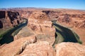 Horseshoe bend, Colorado river, Page, Arizona Royalty Free Stock Photo