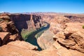 Horseshoe bend, Colorado river, Page, Arizona Royalty Free Stock Photo