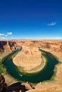 Horseshoe Bend. Colorado River. Page. Arizona. USA Royalty Free Stock Photo