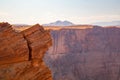 Horseshoe Bend is a famous meander on river Colorado Royalty Free Stock Photo