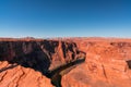 Horseshoe Bend is a famous meander on river Colorado Royalty Free Stock Photo