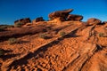 Horseshoe Bend is a famous meander on river Colorado near the to Royalty Free Stock Photo