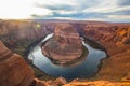 Horseshoe bend Royalty Free Stock Photo