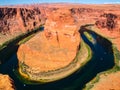 Horseshoe Bend, meander of the Colorado River near Page, Arizona, USA Royalty Free Stock Photo