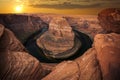 Horseshoe Bend near Grand Canyon Royalty Free Stock Photo