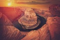 Horseshoe Bend near Grand Canyon Royalty Free Stock Photo