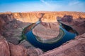 Horseshoe Bend near Lake Powell and Page Arizona Royalty Free Stock Photo