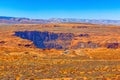 Horseshoe Bend is a horseshoe-shaped incised meander of the Colorado River Royalty Free Stock Photo