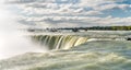 Horseshoe or Canadian Falls at Niagara Falls Royalty Free Stock Photo