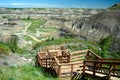 Horseshoe Canyon in the Canadian Badlands, Drumheller, Alberta, Canada