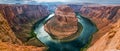 Horseshoe Canyon on the Colorado River in the United States