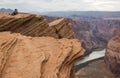 Horseshoe Canyon on the Colorado River in the United States