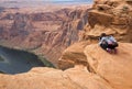 Horseshoe Canyon on the Colorado River in the United States