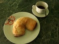 Pastry with coffee