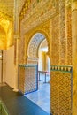 The horseshoe door of mosque, Palacio de la Madraza, Granada, Spain
