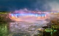 Horseshoe Falls, also known as Canadian Falls at Niagara Falls Royalty Free Stock Photo