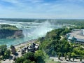 Horseshoe Falls and Fallsview Casino Resort in Canada Royalty Free Stock Photo