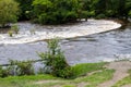 The Horseshoe Falls, Llangollen Royalty Free Stock Photo