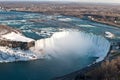 Horseshoe Falls (Niagara) From Above in Winter Royalty Free Stock Photo