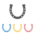 Horseshoe icon, horse, animal, farm, shoe