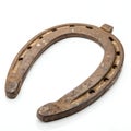 Horseshoe Isolated on White Background Royalty Free Stock Photo