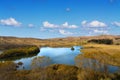 Horseshoe Lake, Hawkes Bay, New Zealand Royalty Free Stock Photo