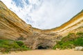 Horseshoe shaped limestone cliffs