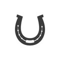 Horseshoe vector graphic icon