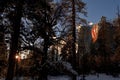 Horsetail Fall at Yosemite National Park Royalty Free Stock Photo