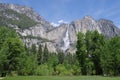 Horsetail fall, Yosemite National Park, California Royalty Free Stock Photo
