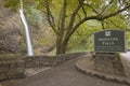 Horsetail Falls Columbia River Gorge Oregon. Royalty Free Stock Photo