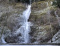 Horsetail Falls Panorama Royalty Free Stock Photo