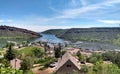 Horsetooth mountain lake Colorado Royalty Free Stock Photo